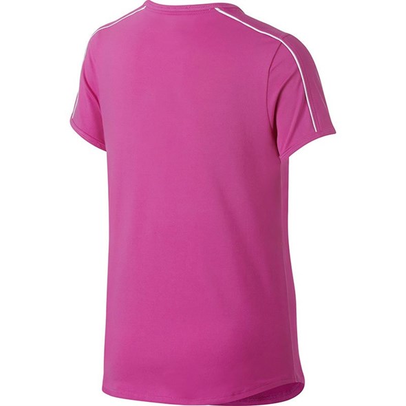 Футболка для девочек Nike Court Dry Pink/White  AR2348-623  sp19 - фото 14732