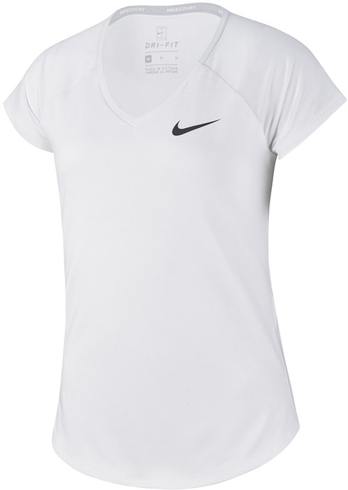 Футболка для девочек Nike Court Pure White  AO8351-100  sp18 (L) - фото 14739
