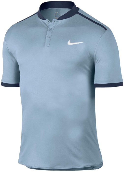 Поло для мальчиков Nike Court Advantage Solid Blue Grey/Navy  848215-449  ho16 - фото 14957