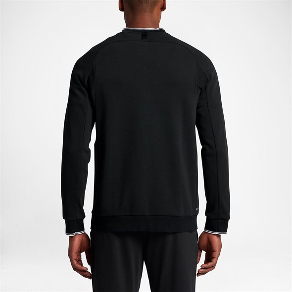 Куртка мужская Nike Court Baseline Black/White  830909-010  sp17 - фото 15690