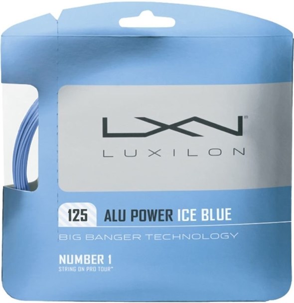 Струна теннисная Luxilon Alu Power Ice Blue 1.25 (12.2 метров) - фото 17601