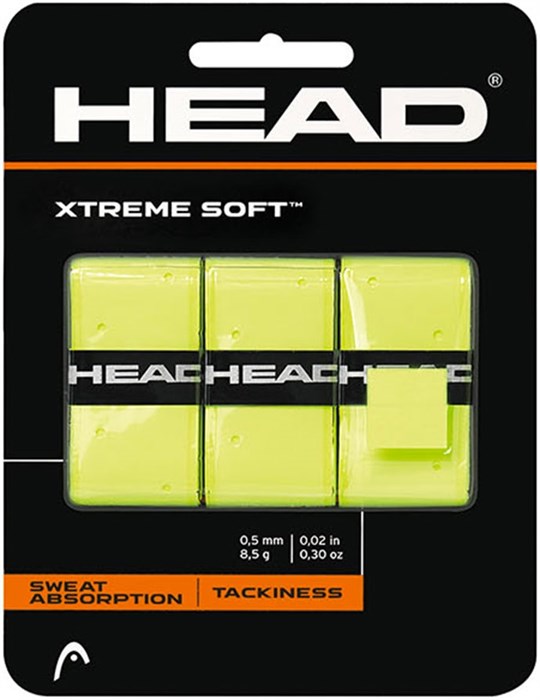 Овергрип Head Xtreme Soft X3 Yellow  285104-YW - фото 18767