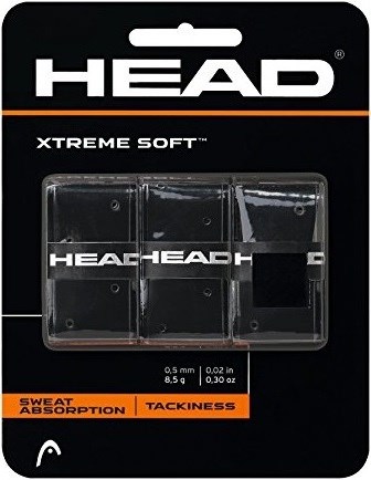 Овергрип Head Xtreme Soft X3 Black  285104-BK - фото 18770