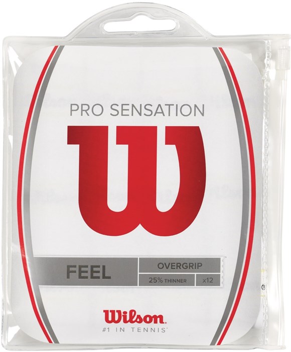 Овергрип Wilson Pro Sensation X12 White  WRZ4011WH - фото 18849