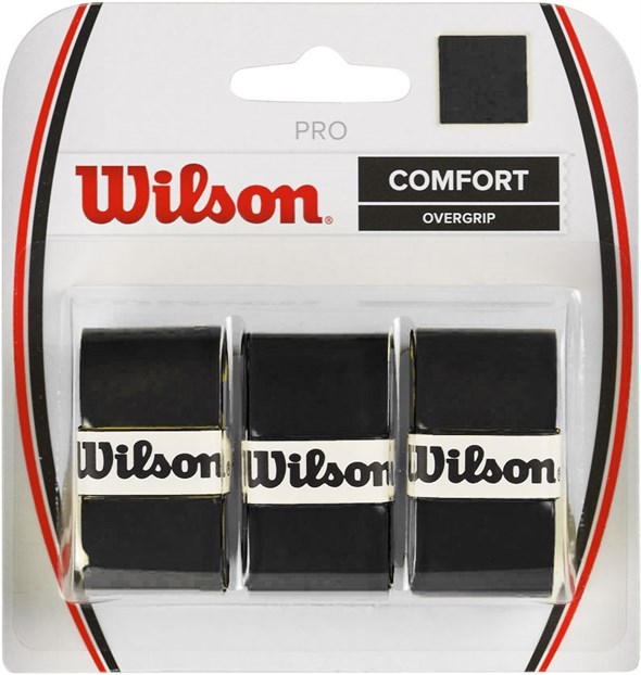 Овергрип Wilson Pro X3 Black  WRZ4014BK - фото 18850