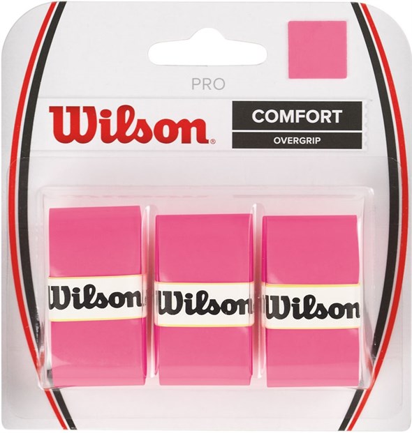Овергрип Wilson Pro X3 Pink  WRZ4014PK - фото 18852