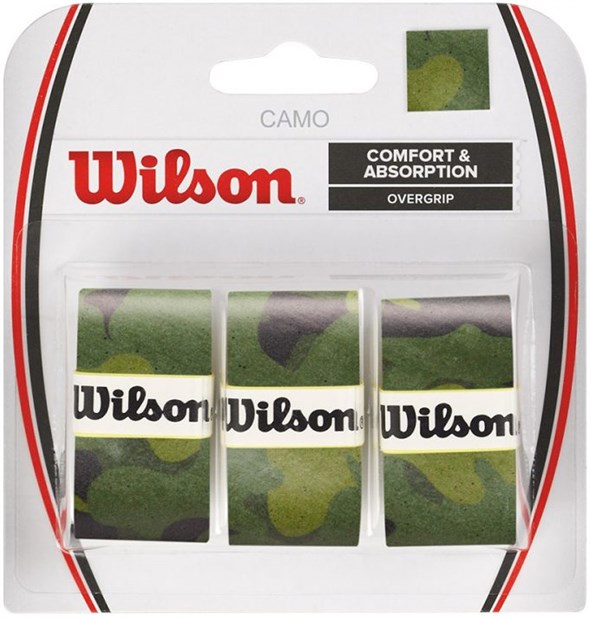 Овергрип Wilson CAMO X3 Green  WRZ470850 - фото 18876