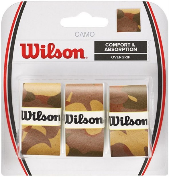 Овергрип Wilson CAMO X3 Brown  WRZ470860 - фото 18877