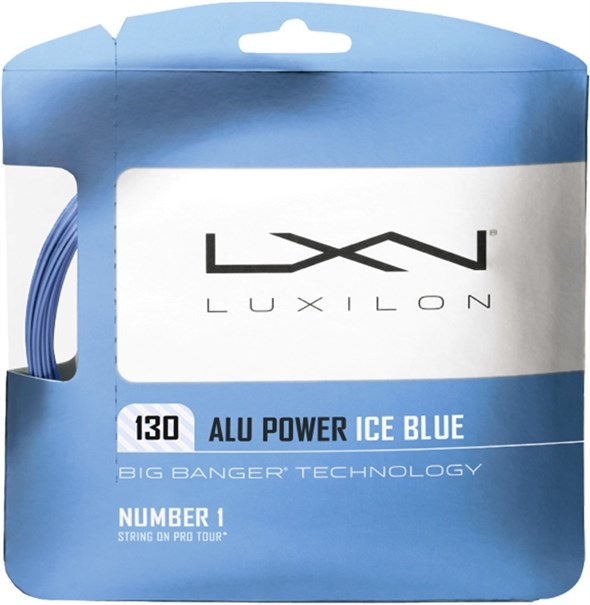 Струна теннисная Luxilon Alu Power Ice Blue 1.30 (12 метров) - фото 19347