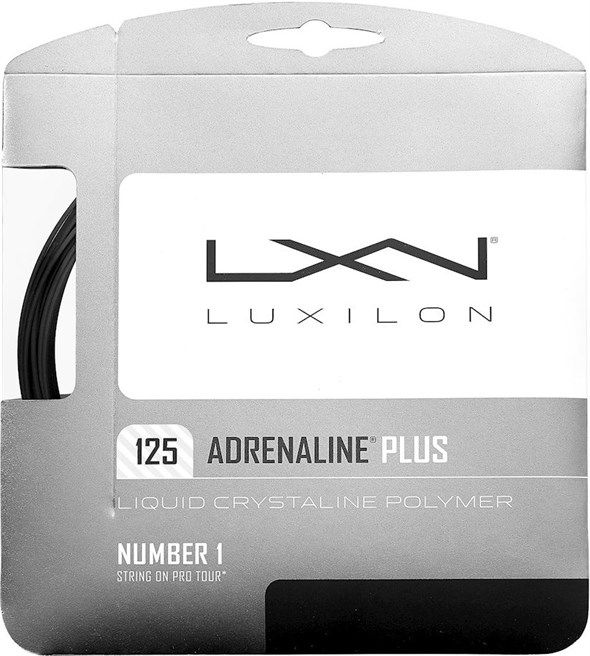Струна теннисная Luxilon Adrenaline Plus Black 1.25 (12 метров) - фото 19350