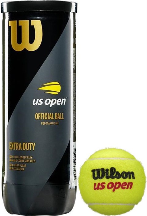 Мячи теннисные Wilson US Open 3 Balls  WRT106200 - фото 19535