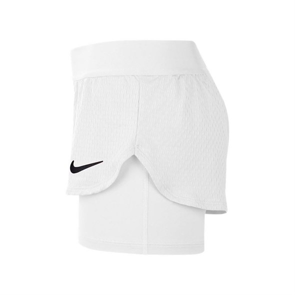 Шорты для девочек Nike Court Flex White/Black  CJ0948-100  sp20 - фото 20354