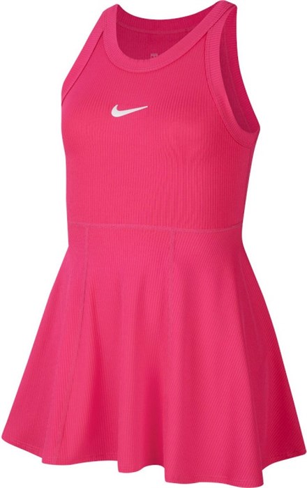 Платье для девочек Nike Court Dry Vivid Pink/White  CJ0947-616  su20 (L) - фото 20367