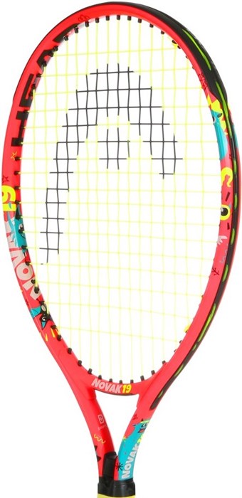 Ракетка теннисная детская Head Novak 19  233530 (ручка 0000) - фото 20433