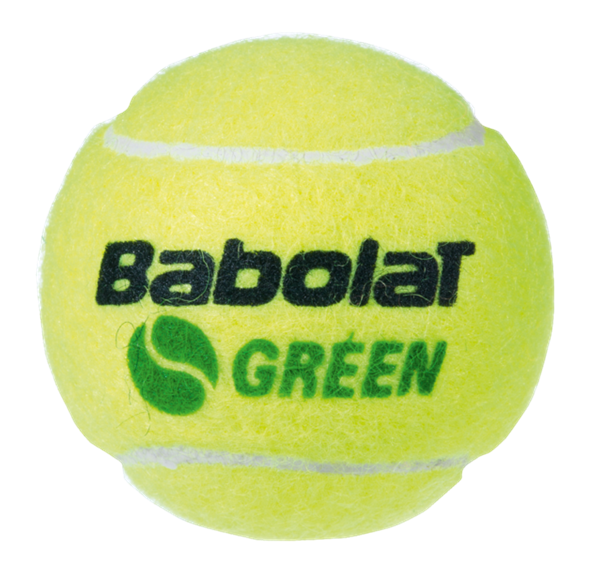 Мячи теннисные детские Babolat Green 3 Balls  501066 - фото 21011