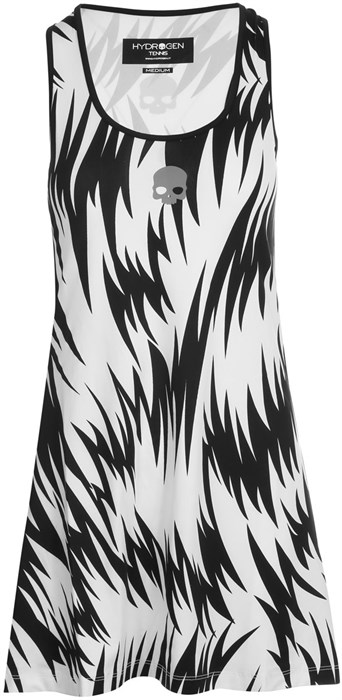 Платье женское Hydrogen Scratch White/Black  T01410-001 (L) - фото 22395