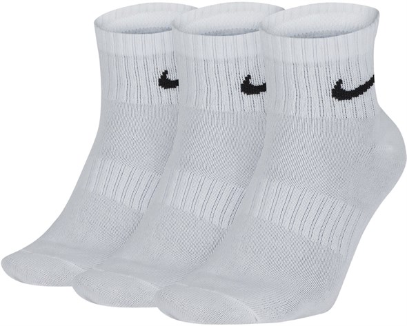 Носки Nike Everyday Lightweight Ankle (3 Pairs) White  SX7677-100 - фото 22536