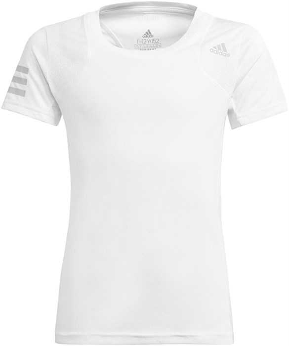 Футболка для девочек Adidas Club White/Grey  GK8186  sp21 (116) - фото 22585