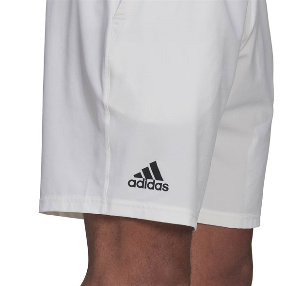 Шорты мужские Adidas Club Stretch Woven 7 Inch White/Black  GH7222-7  sp21 - фото 22629