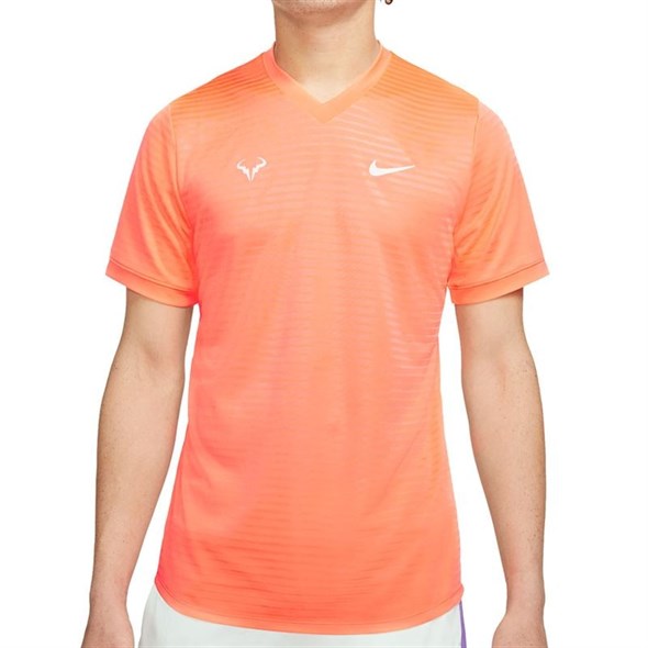 Футболка мужская Nike Court Rafa Challenger Bright Mango  CI9148-854  sp21 - фото 22760