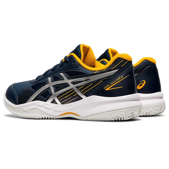 Кроссовки детские Asics Gel-Game 8 Clay/OC GS French Blue/Pure Silver  1044A024-400  sp21 - фото 22936