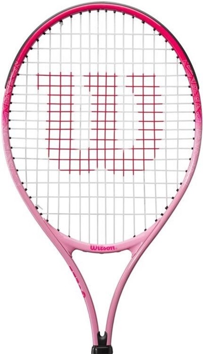 Ракетка теннисная детская Wilson Burn Pink 25  WR052610 - фото 23052