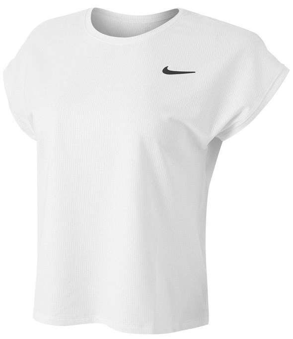 Футболка женская Nike Court Dri-Fit Victory White/Black  CV4790-100  sp21 (M) - фото 24122