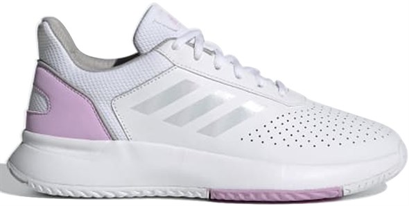 женские Adidas Courtsmash Cloud White/Iridescent/Clear Lilac  FY8732  fa21 - фото 24455