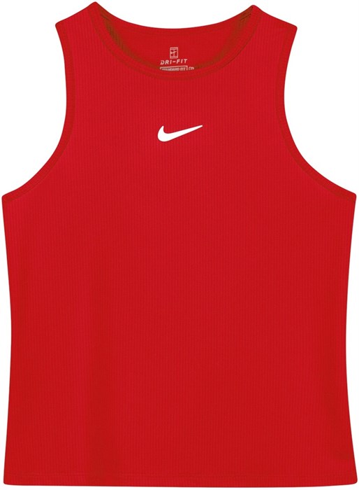 Майка для девочек Nike Court Dri-Fit Victory University Red/White  CV7573-657  fa21 - фото 24871