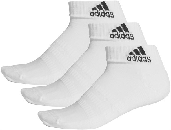 Носки Adidas Cushioned Ankle (3 Pairs) White  DZ9365 (31-34) - фото 27527