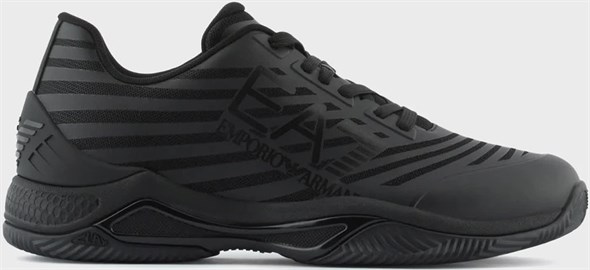 мужские EA7 Unisex Woven Sneaker - triple black - фото 27915