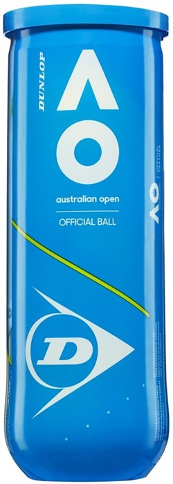 Мячи теннисные Dunlop Australian Open 3 Balls  601353 - фото 29972