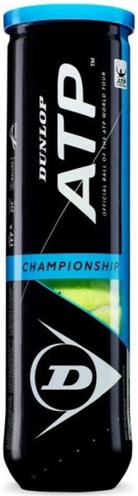Мячи теннисные Dunlop ATP Championship 4 Balls  601333 - фото 29976