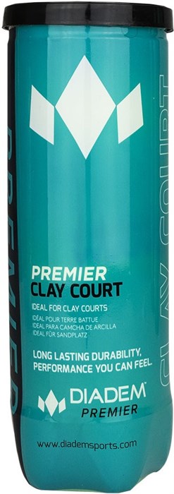 Мячи теннисные Diadem Premier Clay Court 3 Balls - фото 30571