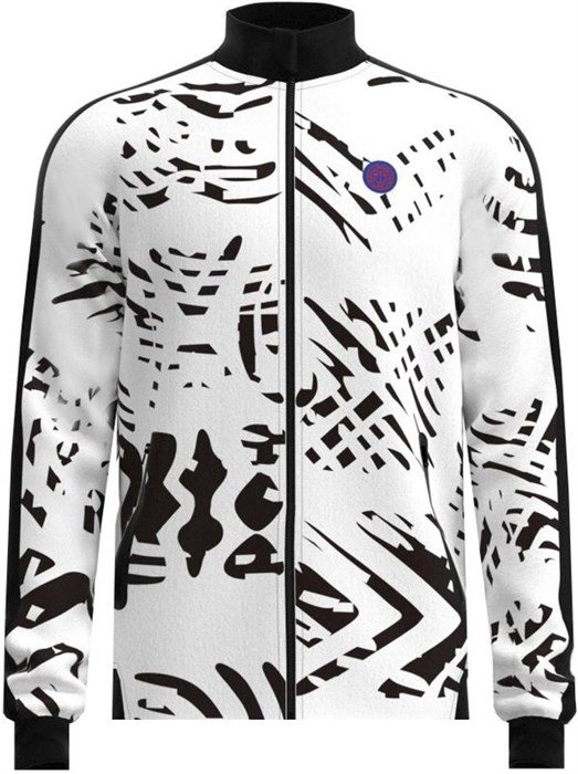 Куртка мужская Bidi Badu Protected Leafs Black/White  M1610001-BKWH (L) - фото 31386