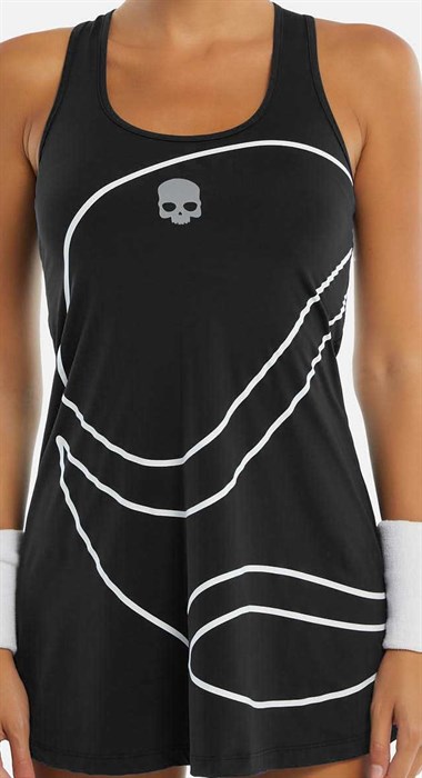 Платье женское Hydrogen 3D Tennis Ball Tech Black  T01833-007 - фото 32896