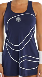 Платье женское Hydrogen 3D Tennis Ball Tech Blue Navy  T01833-013 - фото 32992