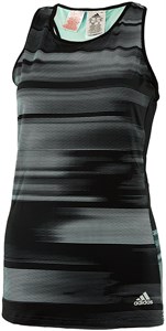 Майка для девочек Adidas Advantage Trend Black/Turquoise  BQ0148  fa17 (116)