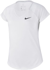 Футболка для девочек Nike Court Pure White  AO8351-100  sp18