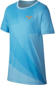 Футболка для мальчиков Nike Court Rafa Graphic Blue  AR2384-433  su19 (L)