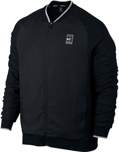 Куртка мужская Nike Court Baseline Black/White  830909-010  sp17 (L)