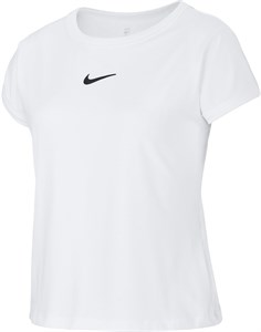 Футболка для девочек Nike Court Dry White/Black  CQ5386-100  sp20 (L)