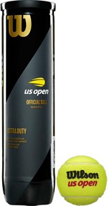 Мячи теннисные Wilson US Open 4 Balls  WRT116200
