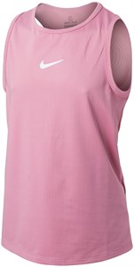 Майка для девочек Nike Court Dri-Fit Victory Elemental Pink/White  CV7573-698  sp21