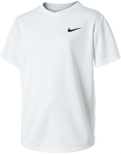Футболка для мальчиков Nike Court Dry Victory White/Black  CV7565-100  sp21