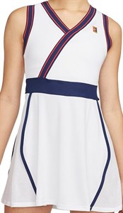 Платье женское Nike Court Slam White/Binary Blue  DA4716-100  fa21 (M)