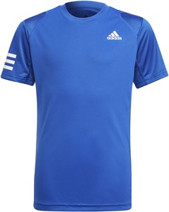 Футболка для мальчиков Adidas Club 3-Stripes Bold Blue/White  H34768  fa21 (116)