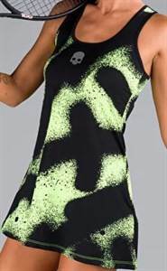 Платье женское Hydrogen SPRAY Dress Fluo Yellow/Black  T01506-724 (L)
