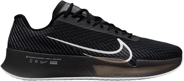 мужские Nike Zoom Vapor 11 HC Black/White/Anthracite (41)