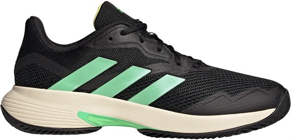 мужские Adidas CourtJam Control Clay  Black/Green/Yellow  GW4220 (41 1/3)